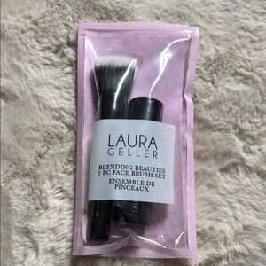 Laura Geller Blending Beauties 2 PC Face Brush Set - Black